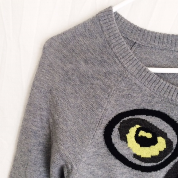 MILLY SHORT SLEEVE GRAY SWEATER SIZE S - Picture 7 of 8